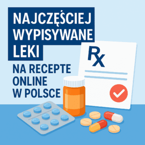 Najczęściej wypisywane leki na receptę online w Polsce.