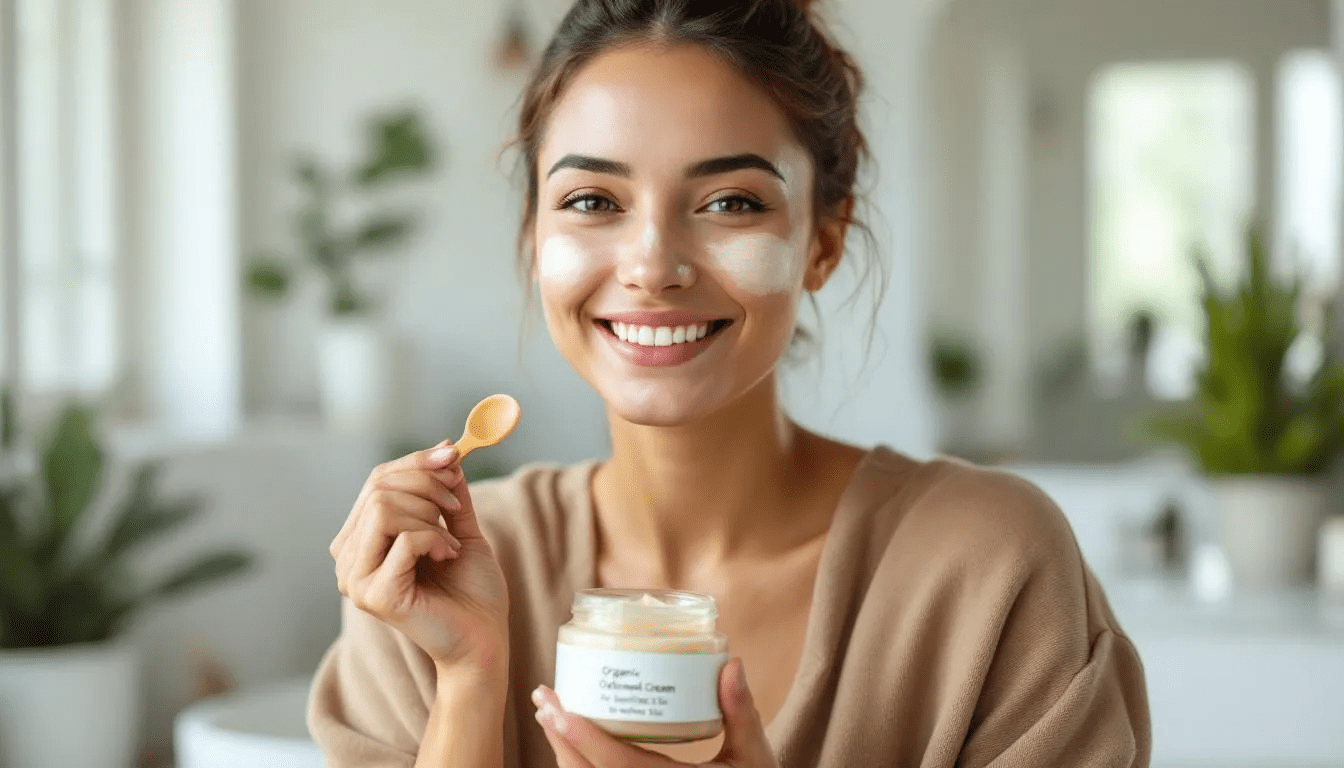 Pielęgnacja skóry z egzemą, w tym stosowanie naturalnych produktów.