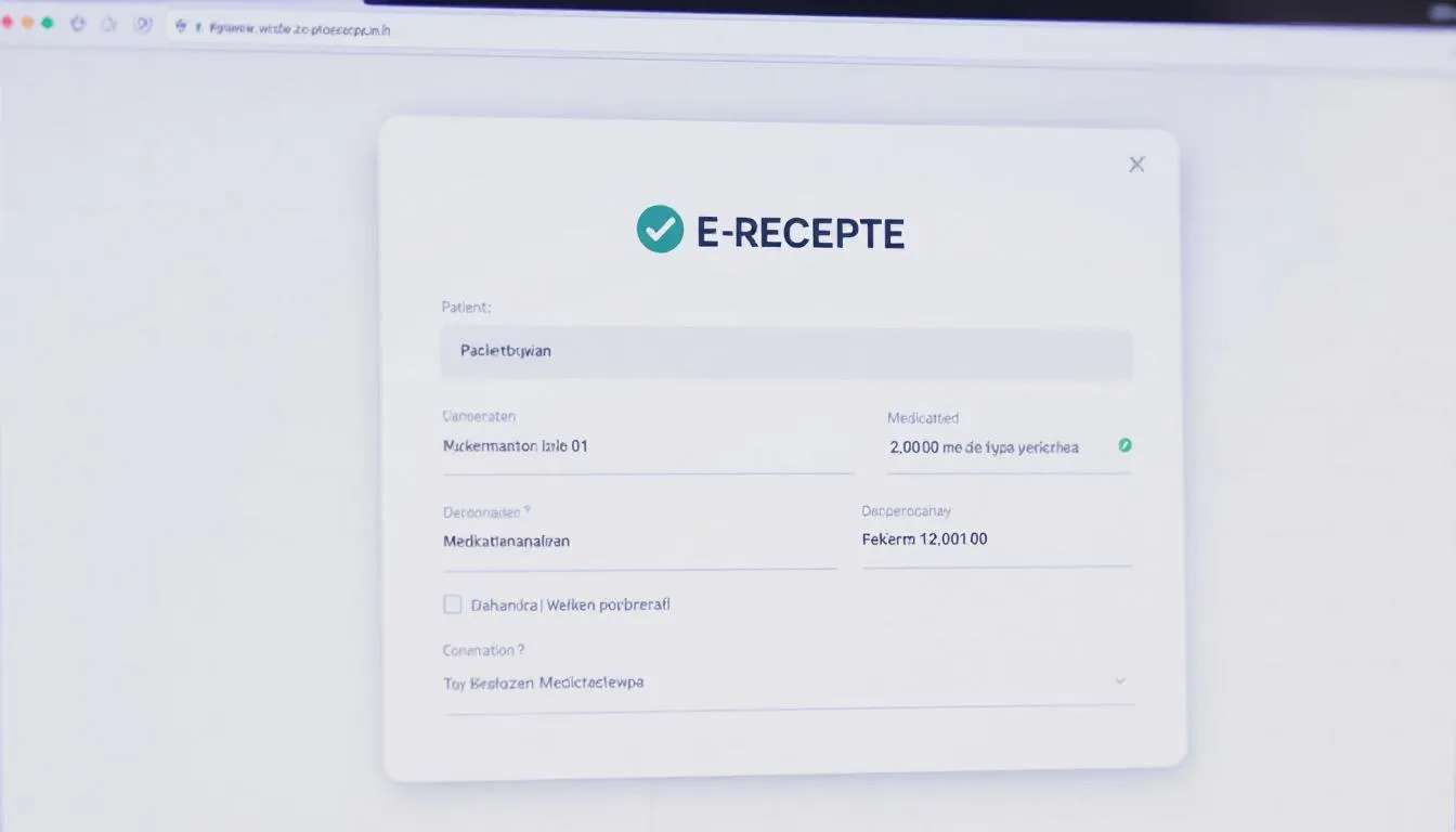 <img src="image_of_e_recepta.jpg" alt="Obrazek przedstawia e receptę, jaką można znaleźć na stronie gov.pl. E recepta zawiera informacje o przepisanych lekach, dacie wystawienia oraz nazwisku lekarza, który może wystawić receptę online, obsługując funkcję zamawiania recept przez internetowe konto pacjenta." />