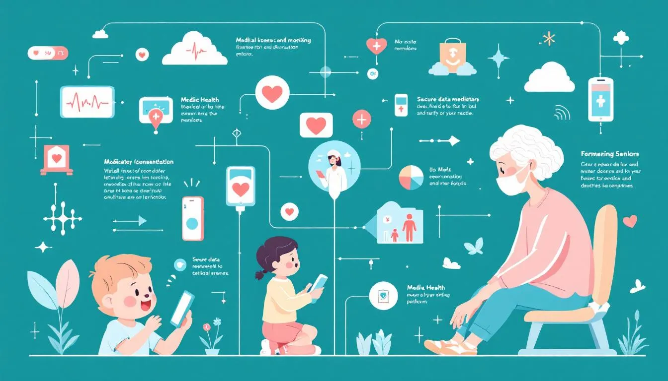 Telemedycyna dla dzieci i seniorów