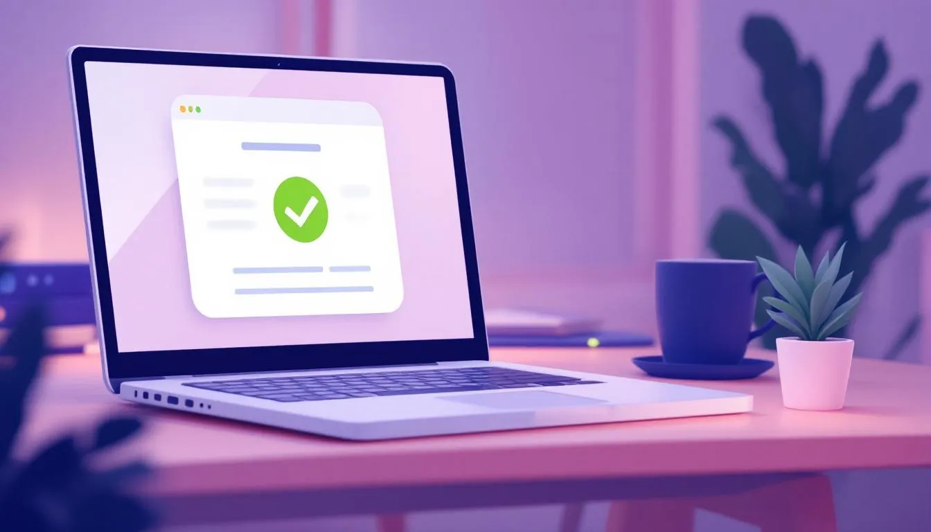 Legalność i bezpieczeństwo e-zwolnień. Osoba korzystająca z zabezpieczonej platformy do uzyskania zwolnienia lekarskiego online.
