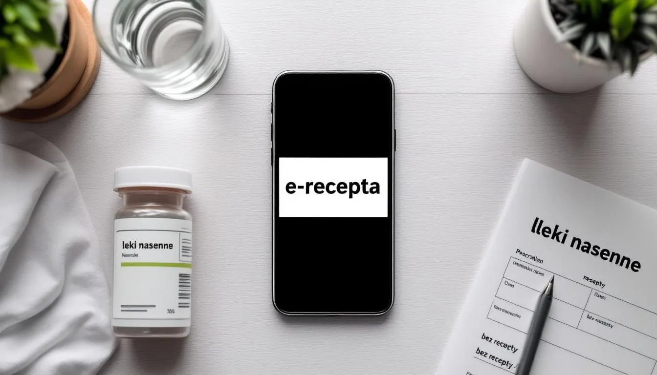 <img src="image_of_e-prescription_benefits_for_sleep_medications.jpg" alt="Grafika przedstawiająca korzyści z e-recepty na leki nasenne, które ułatwiają leczenie bezsenności. Wskazuje na możliwość uzyskania recepty online bez konieczności wychodzenia z domu, co sprzyja zdrowemu śnie i minimalizuje ryzyko uzależnienia od silnych leków nasennych." />