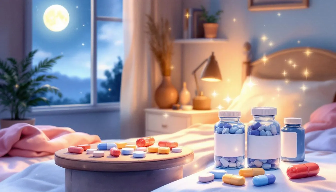 Przegląd dostępnych opcji leków nasennych, w tym tabletki nasenne bez recepty.
