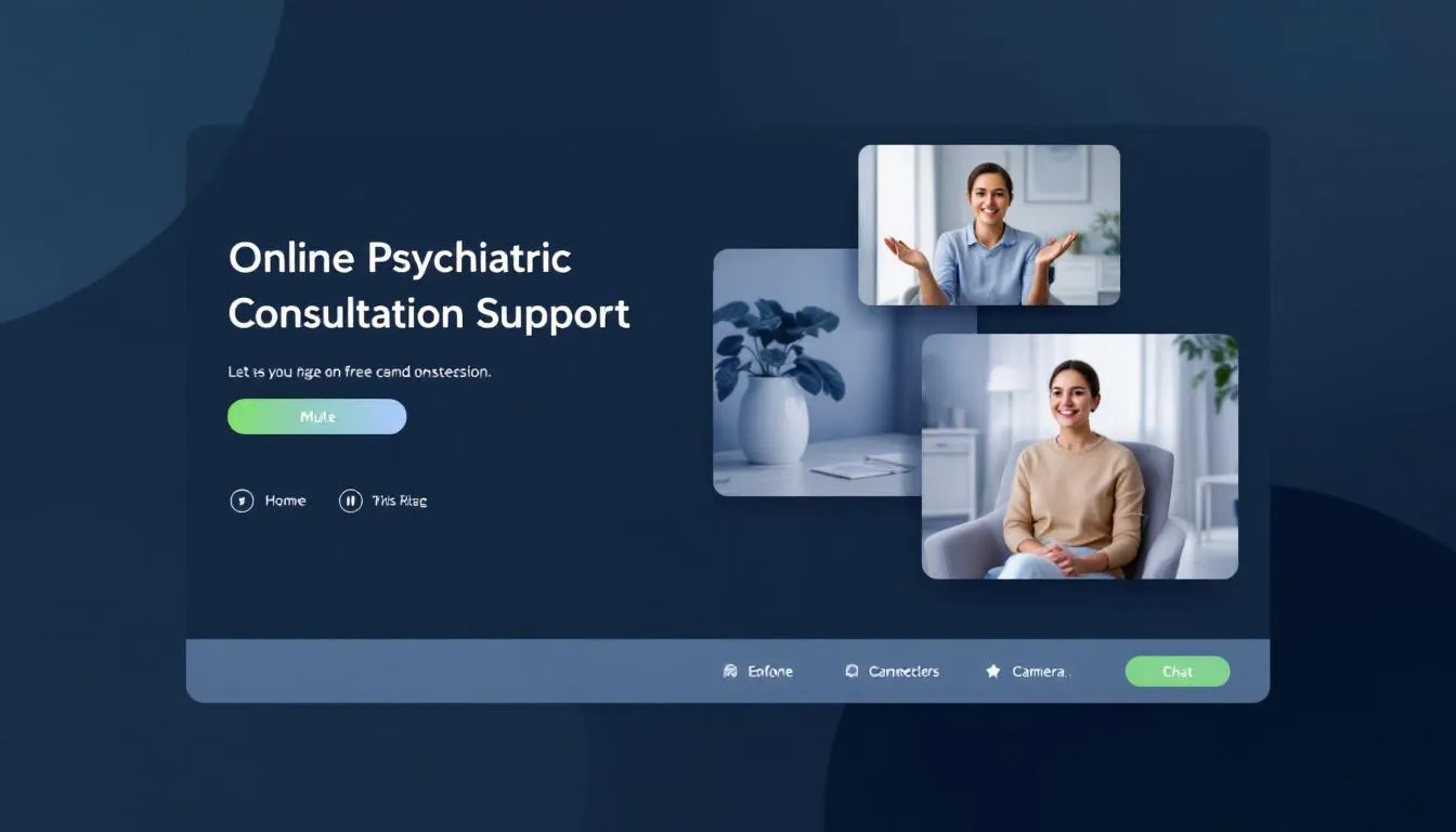 Konsultacja psychiatryczna online w zaciszu własnego domu.